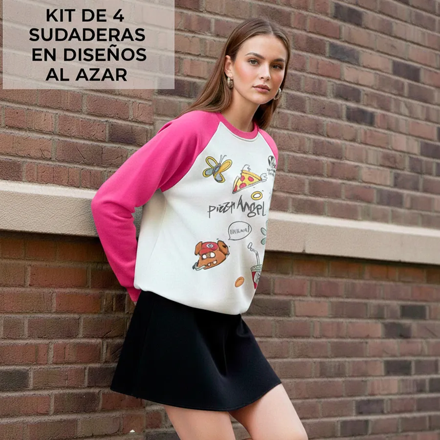 0755 KIT DE 4 SUDADERAS 8574